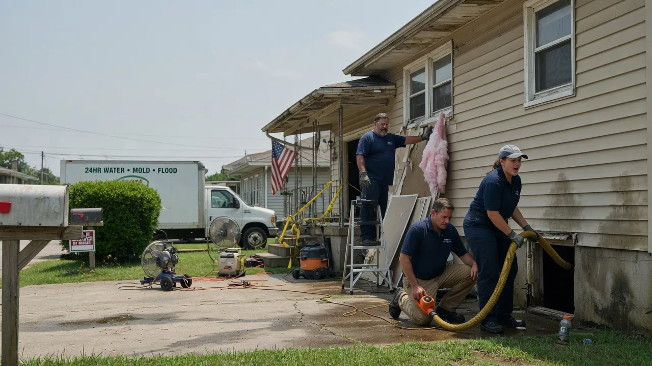 Water Damage Repair in Calvin, PA near me